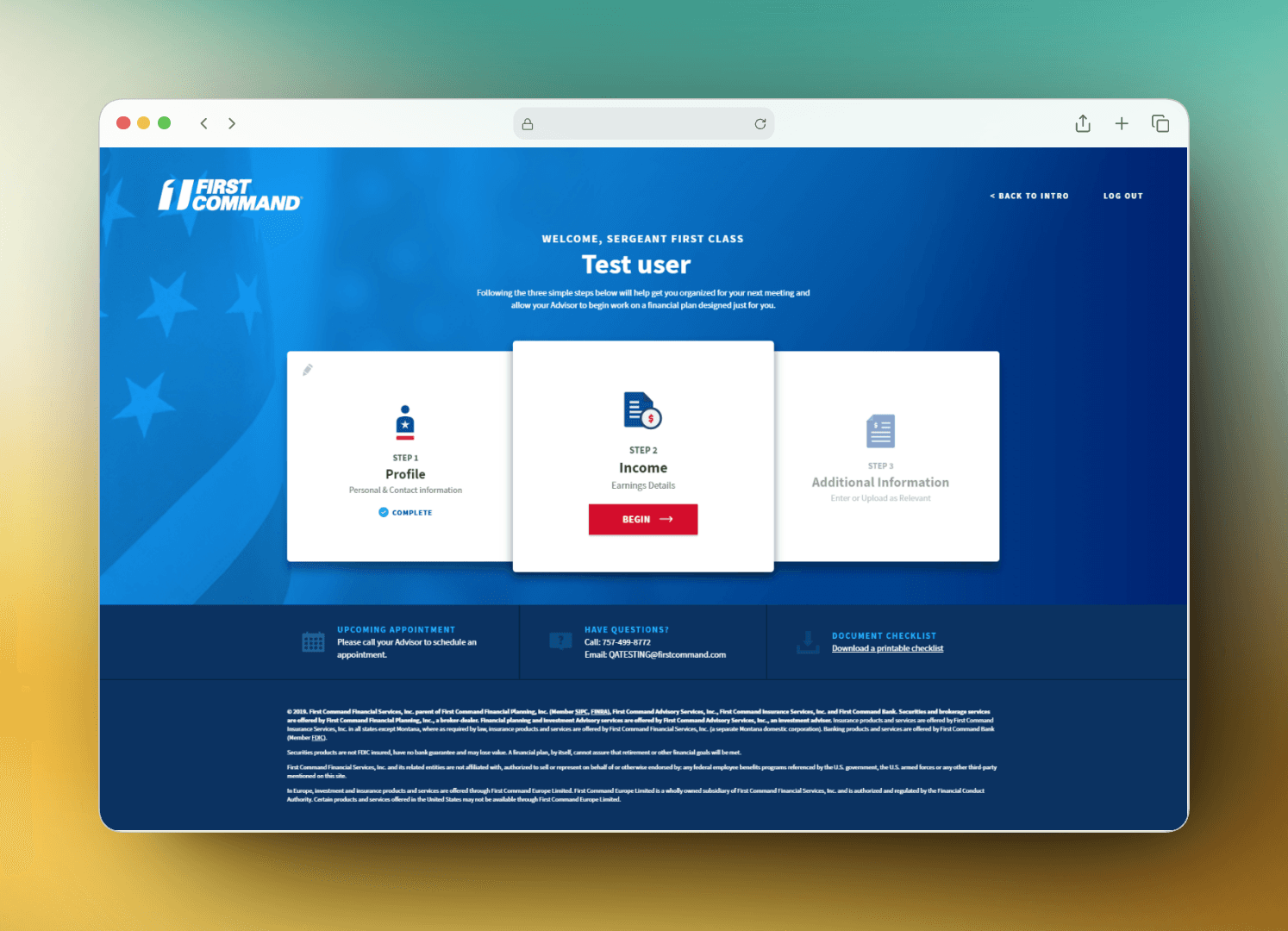 City street with snow and overhead walkway