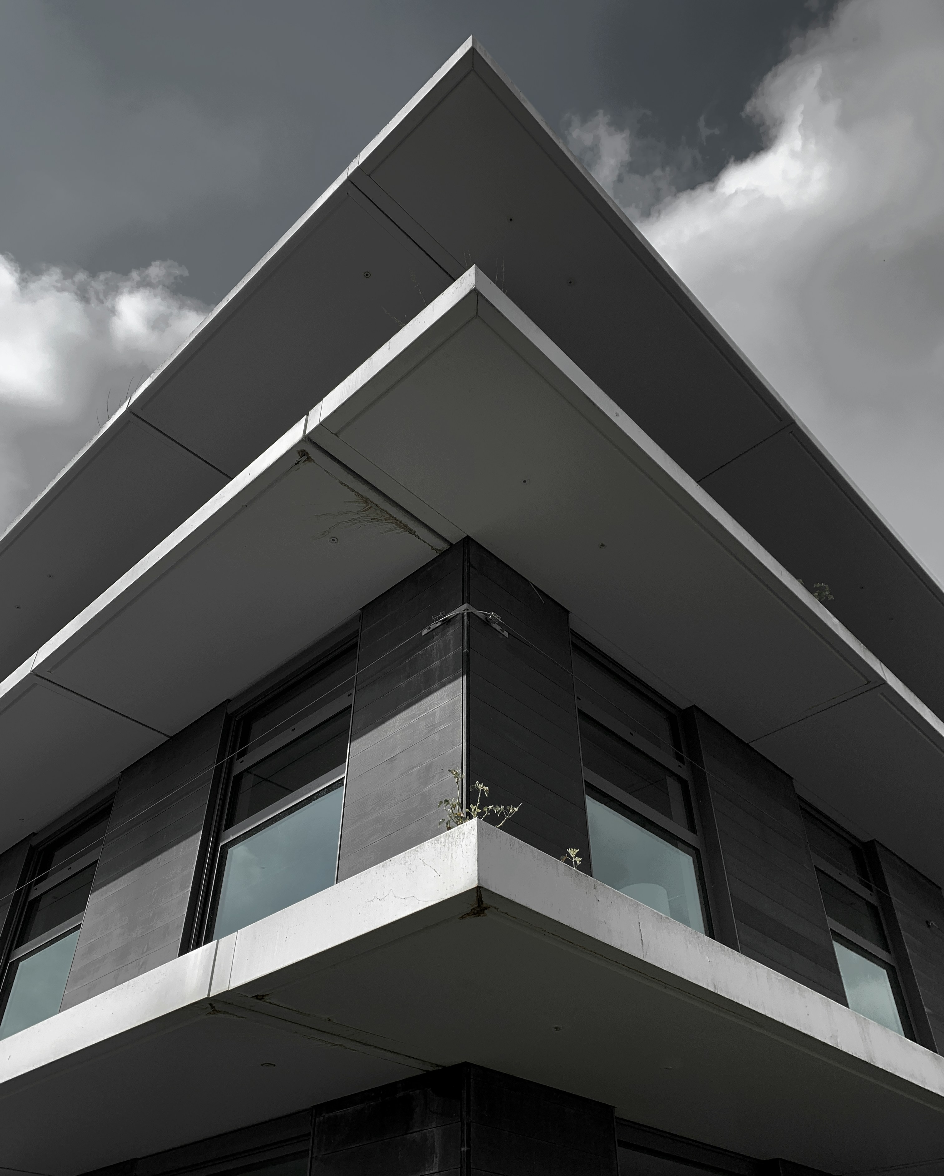 a building with windows