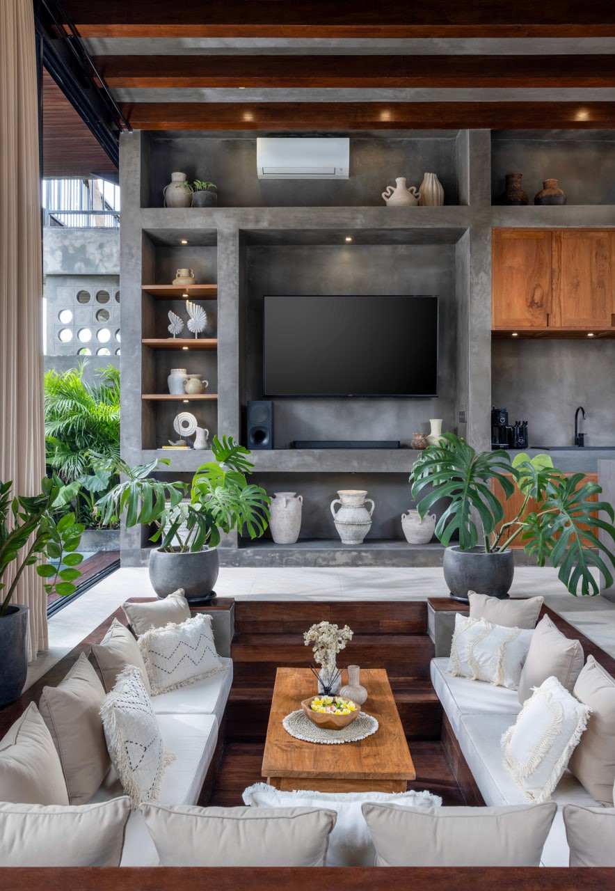 2-bedroom tropical villa in Padonan, Canggu with sunset views