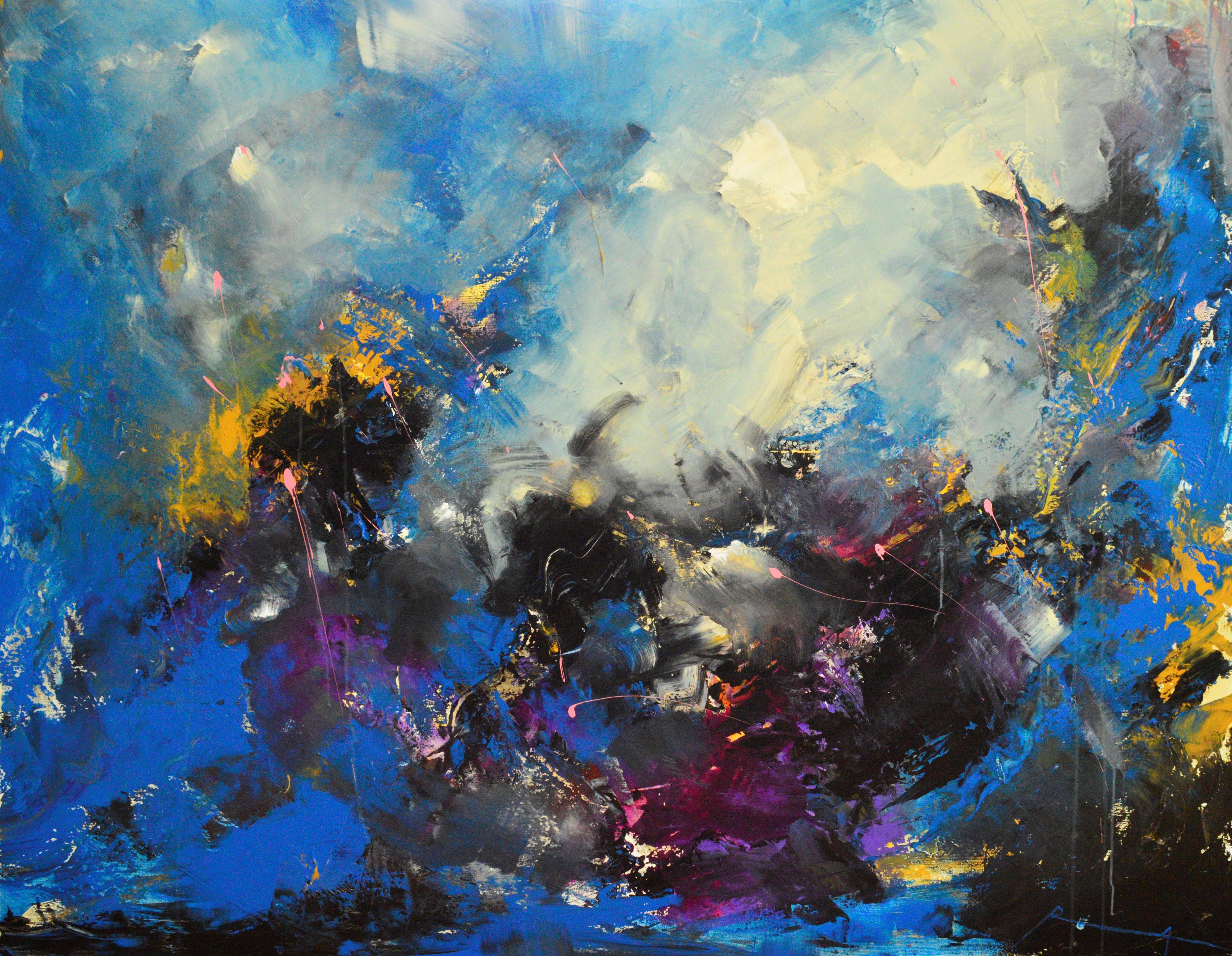 Etoiles filantes - 146x114cm - 2021