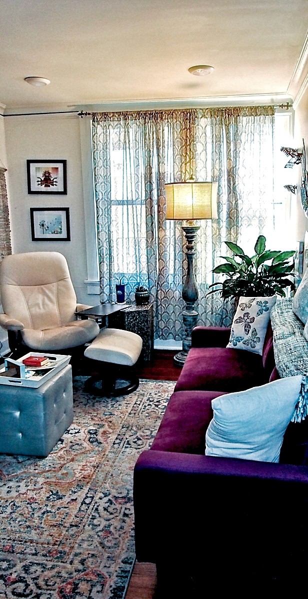 Changing Perceptions Counseling Therapy Office well lit and calming space