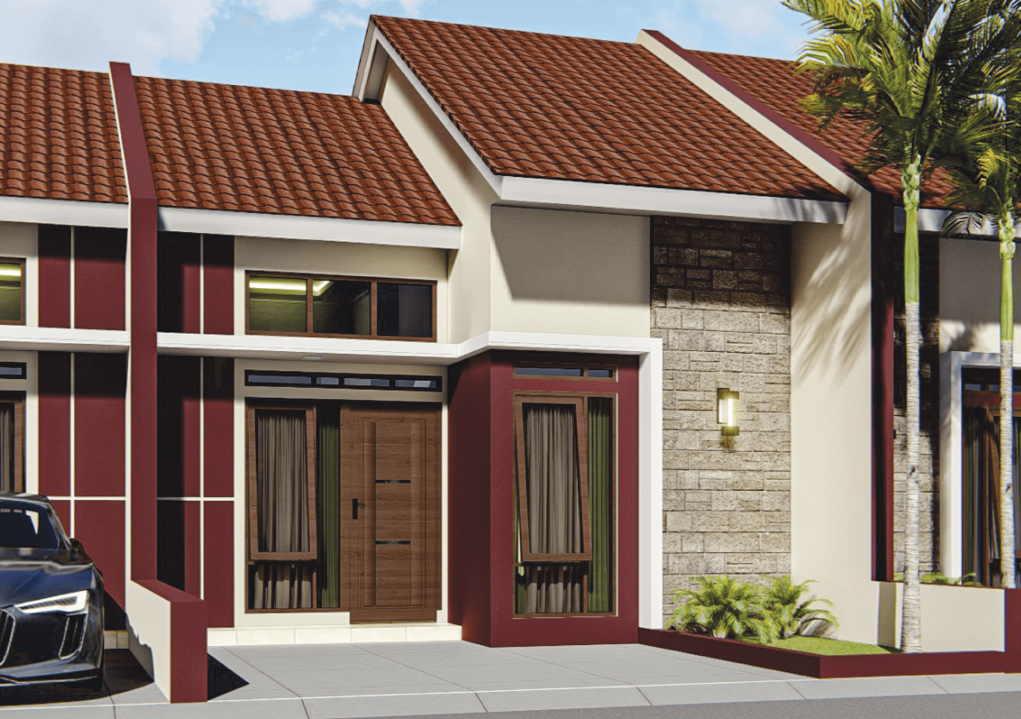 RUMAH KAVLING TIPE 45