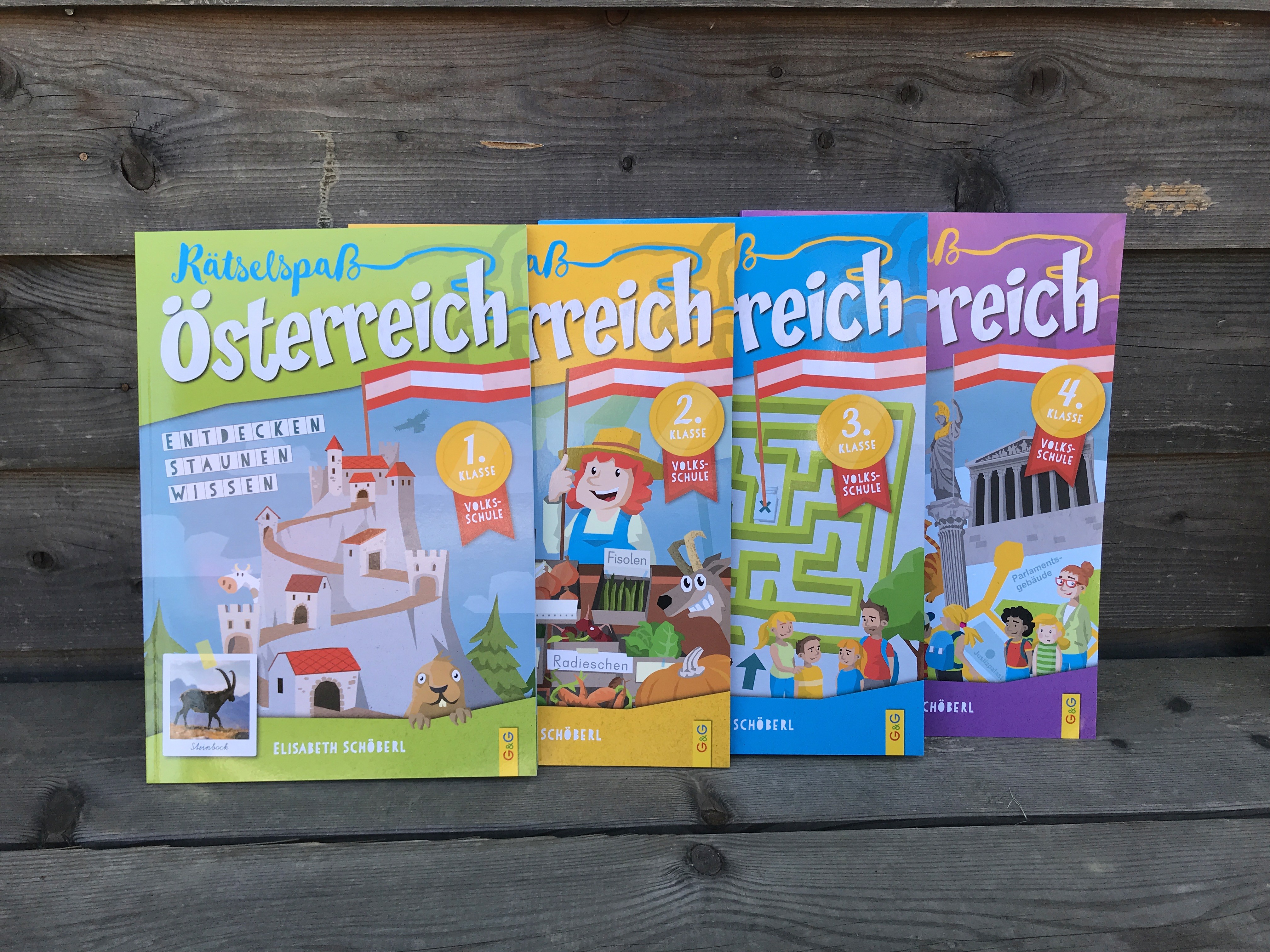 Rätselspaß Österreich, 1. bis 4. Klasse