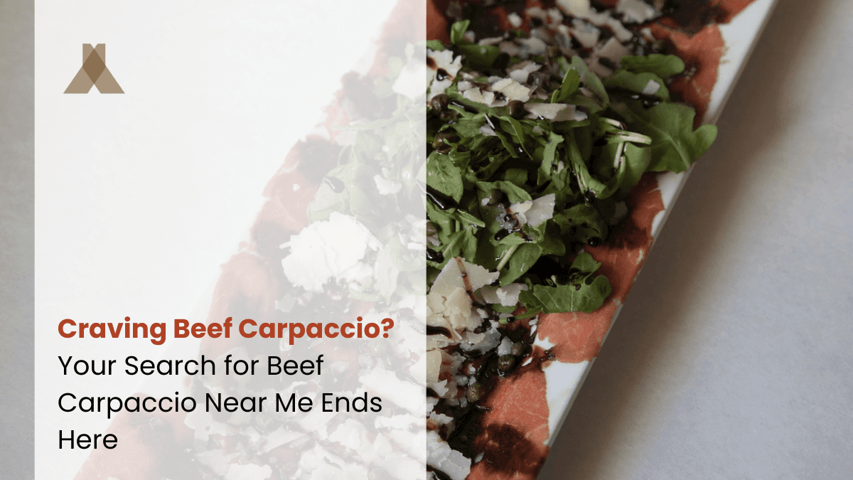 Beef Carpaccio