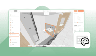 Interior Accent in 3D Tiny House Designer