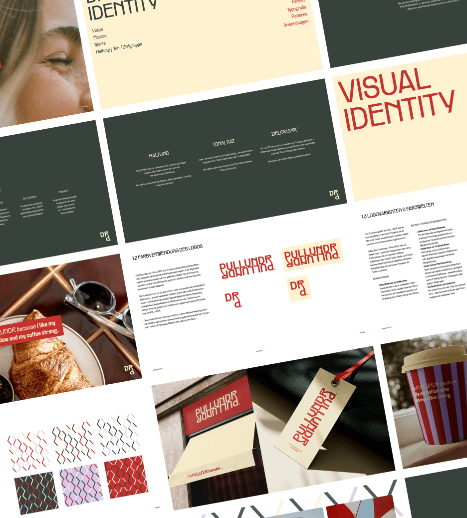 brandbook layouts von pullundr