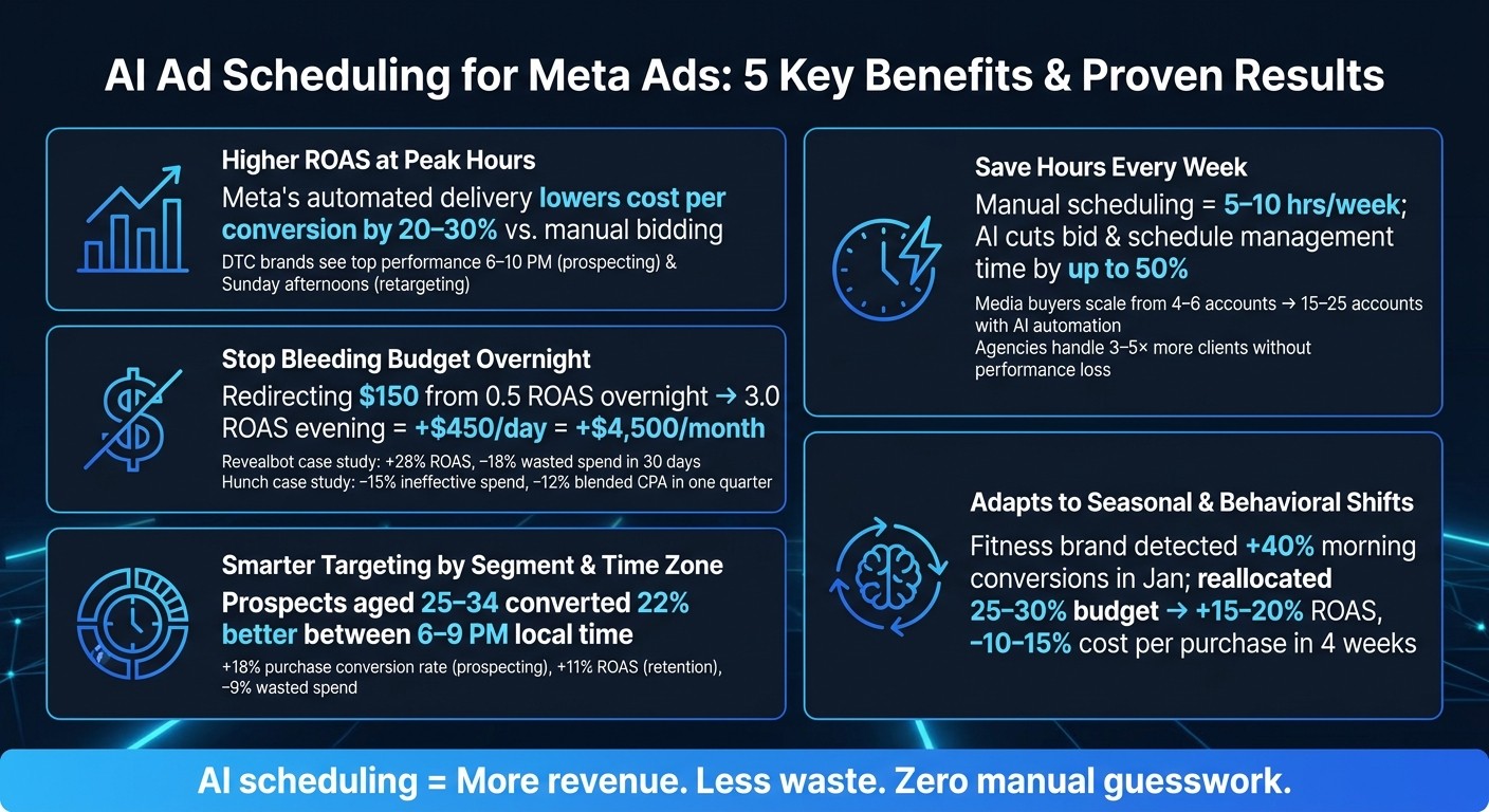 AI vs Manual Ad Scheduling: Key Performance Gains for Meta Ads