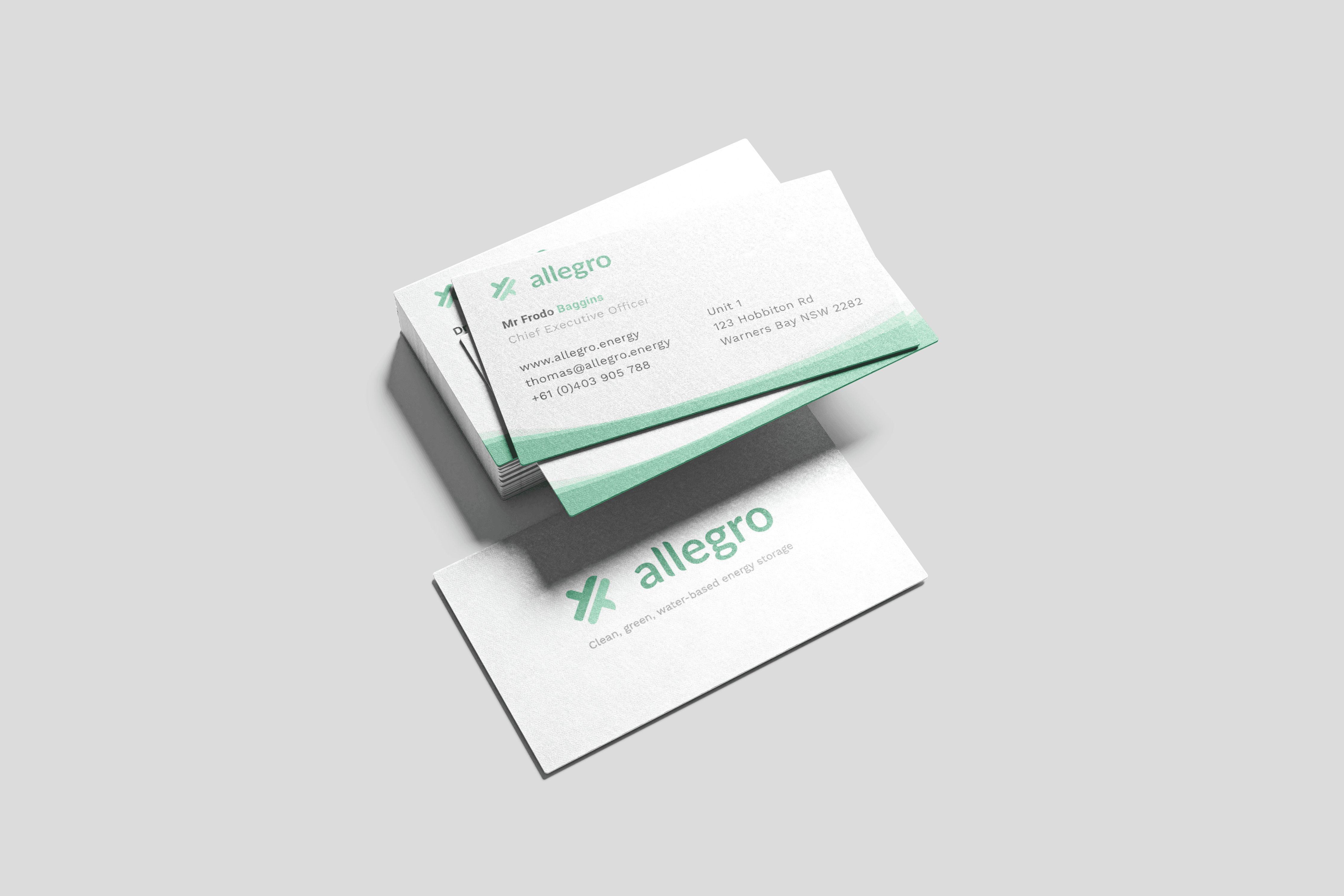 Business card mockups