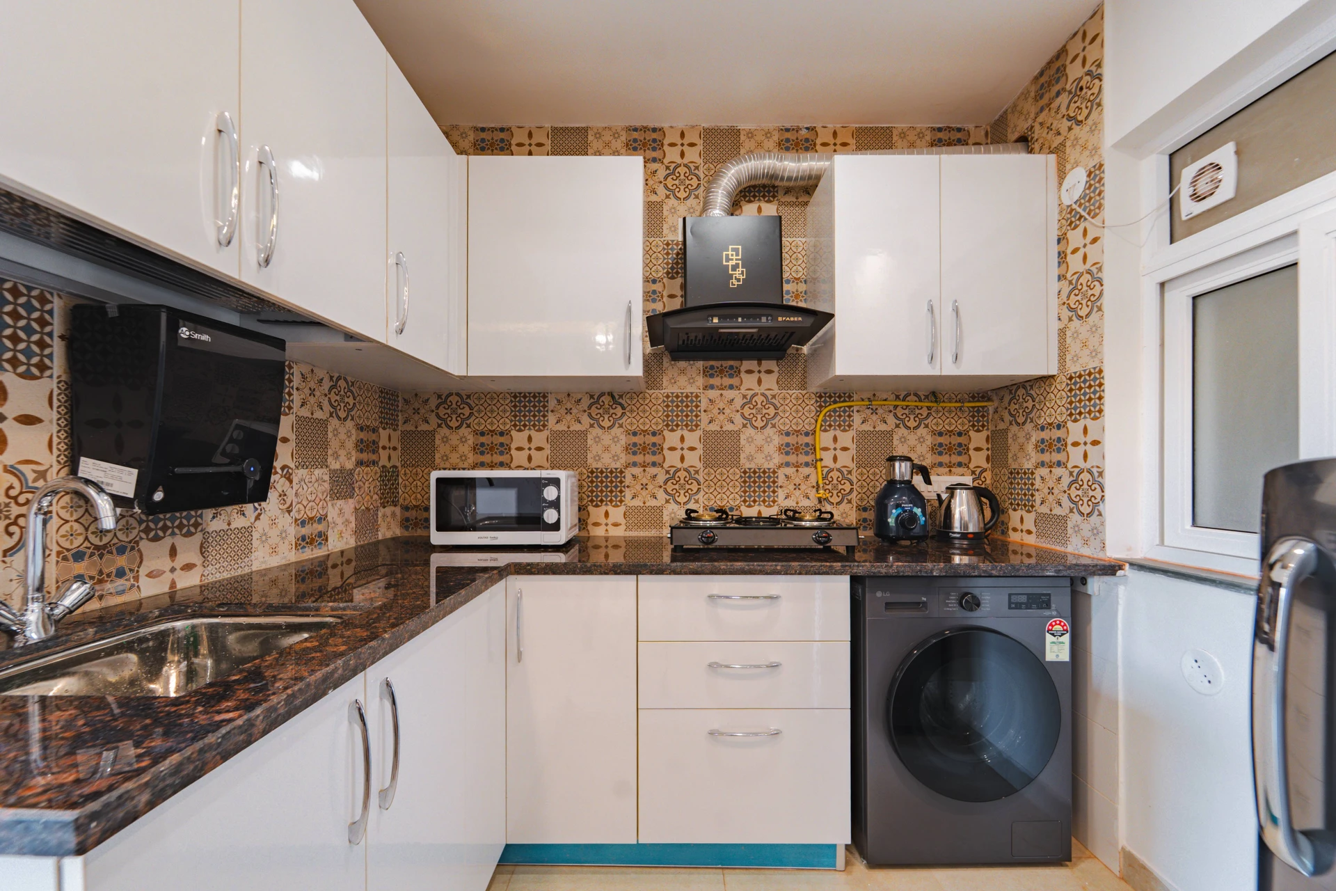 premium 2 bhk apartment with pool in goa, candolim, apartment for couple, groups of small family