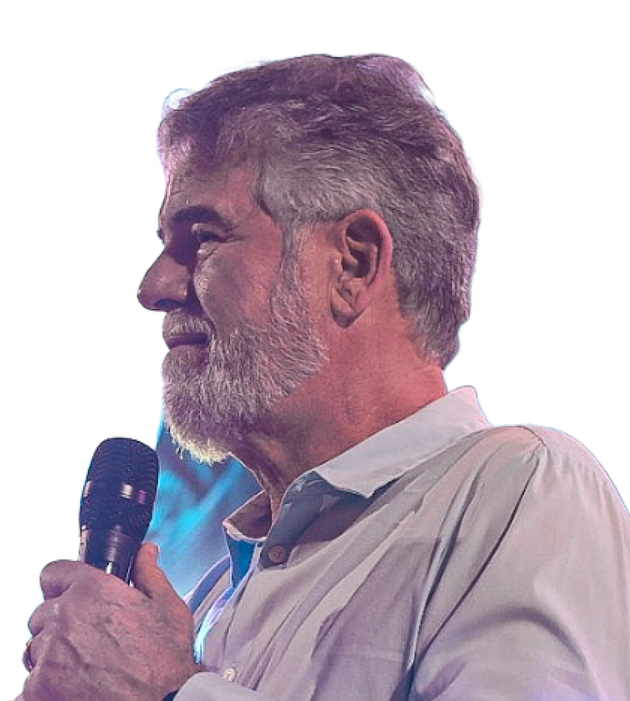 Foto do Bispo Cirino Ferro, preletor na Conferência Sarando o Norte em Boa Vista.