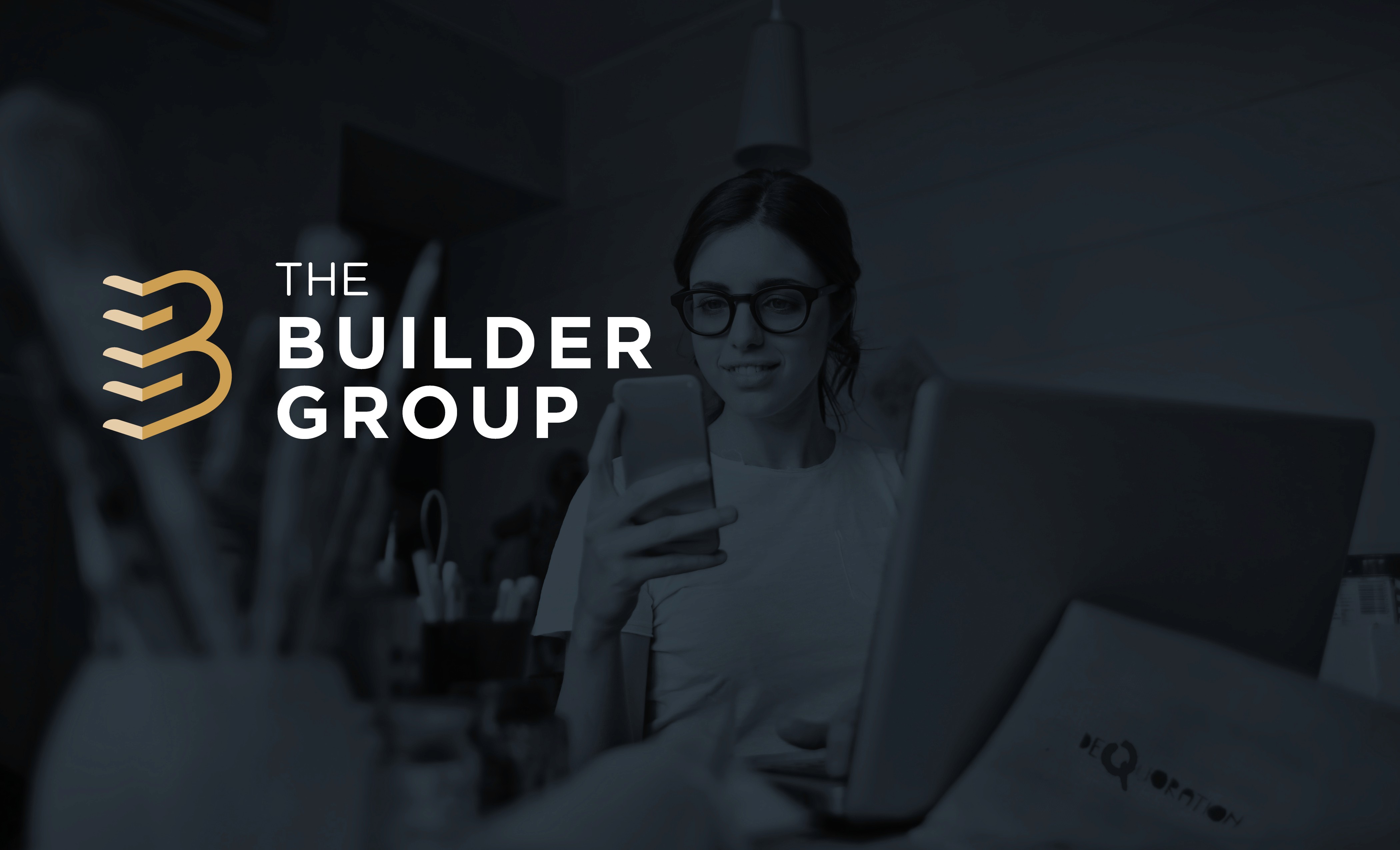 The Builder Group brand identity and logo design by Olivia Ross