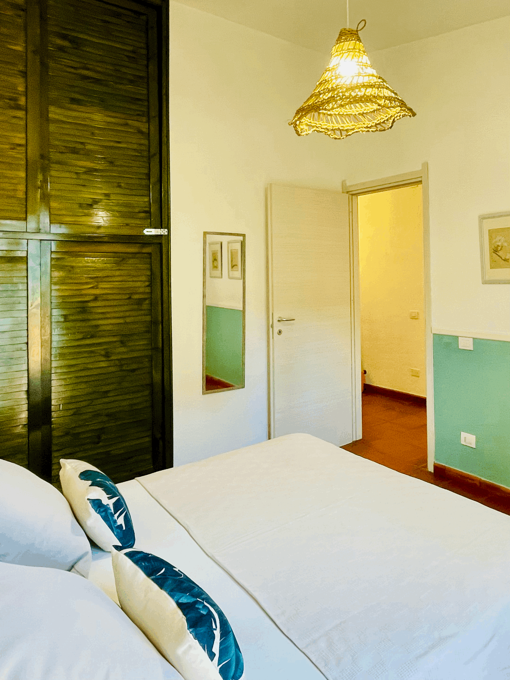 Camera da letto matrimoniale del Trilocale Casa Lia