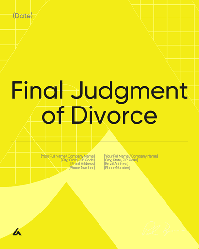 Final Judgment of Divorce