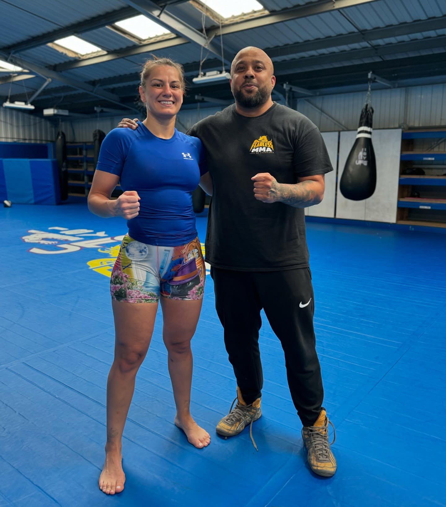 Fearless MMA fighter With Kamby