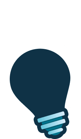 5 incorporated with light bulb creatively