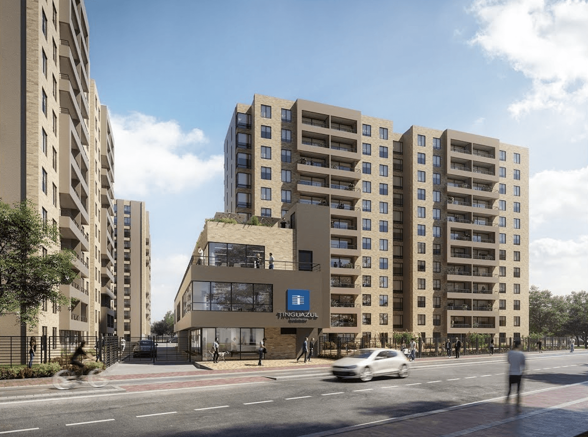 Urban Billboard Scene