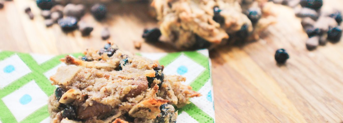 blueberry cacao cookies