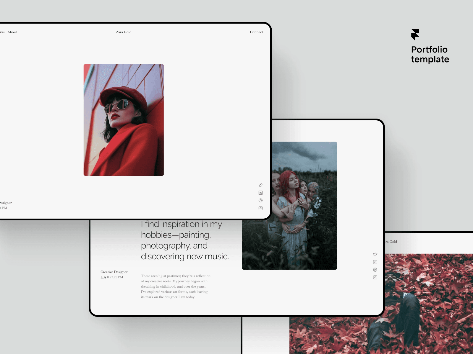 10 Framer Portfolio Templates to Showcase Your Work