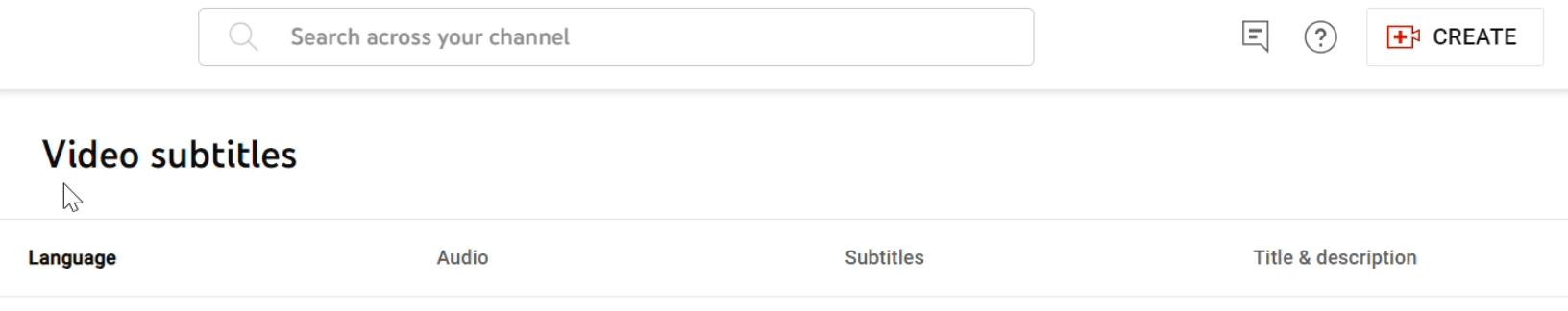 GIF showing how to check if you have the multi-language audio feature. 