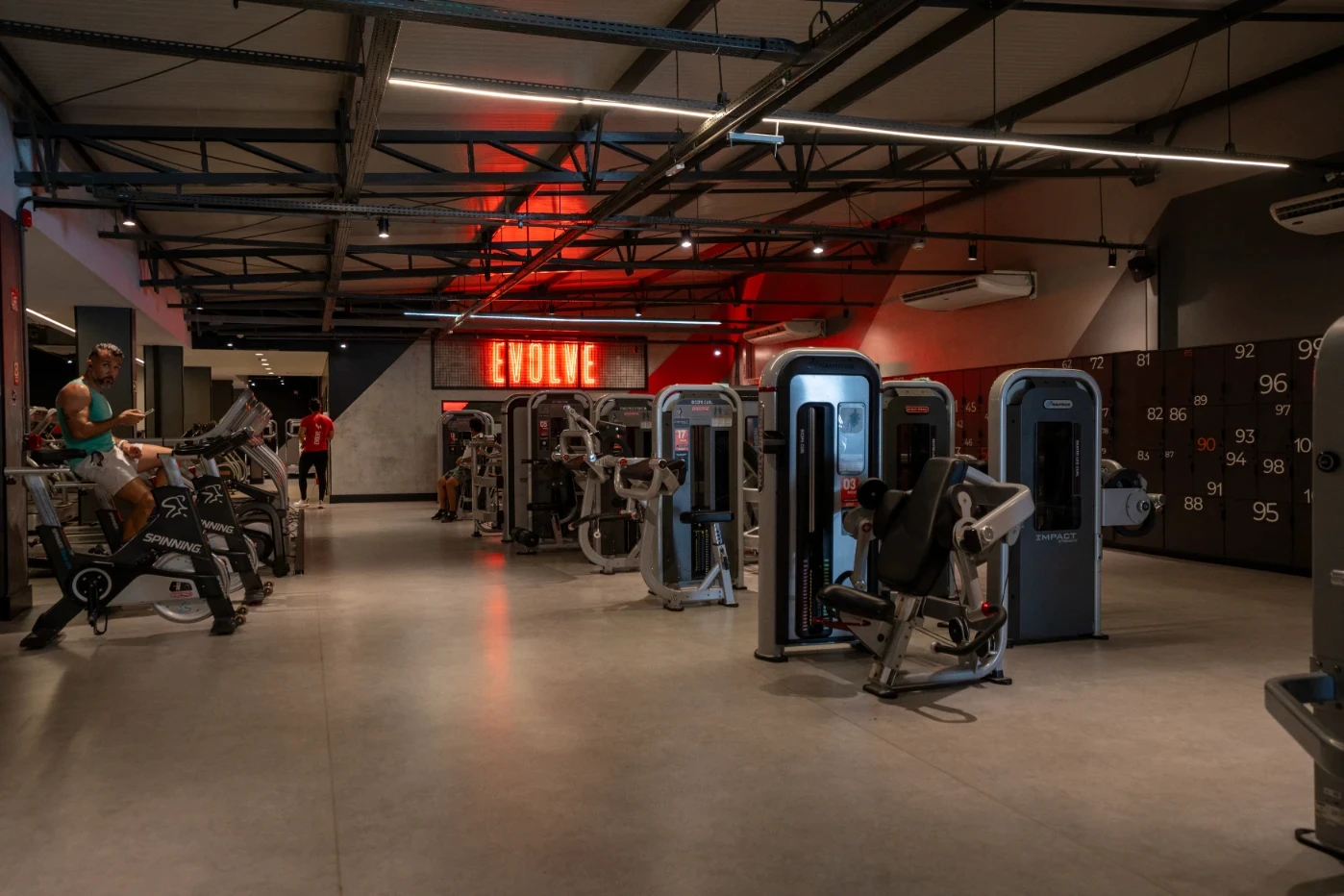 Academia Evolve - Unidades