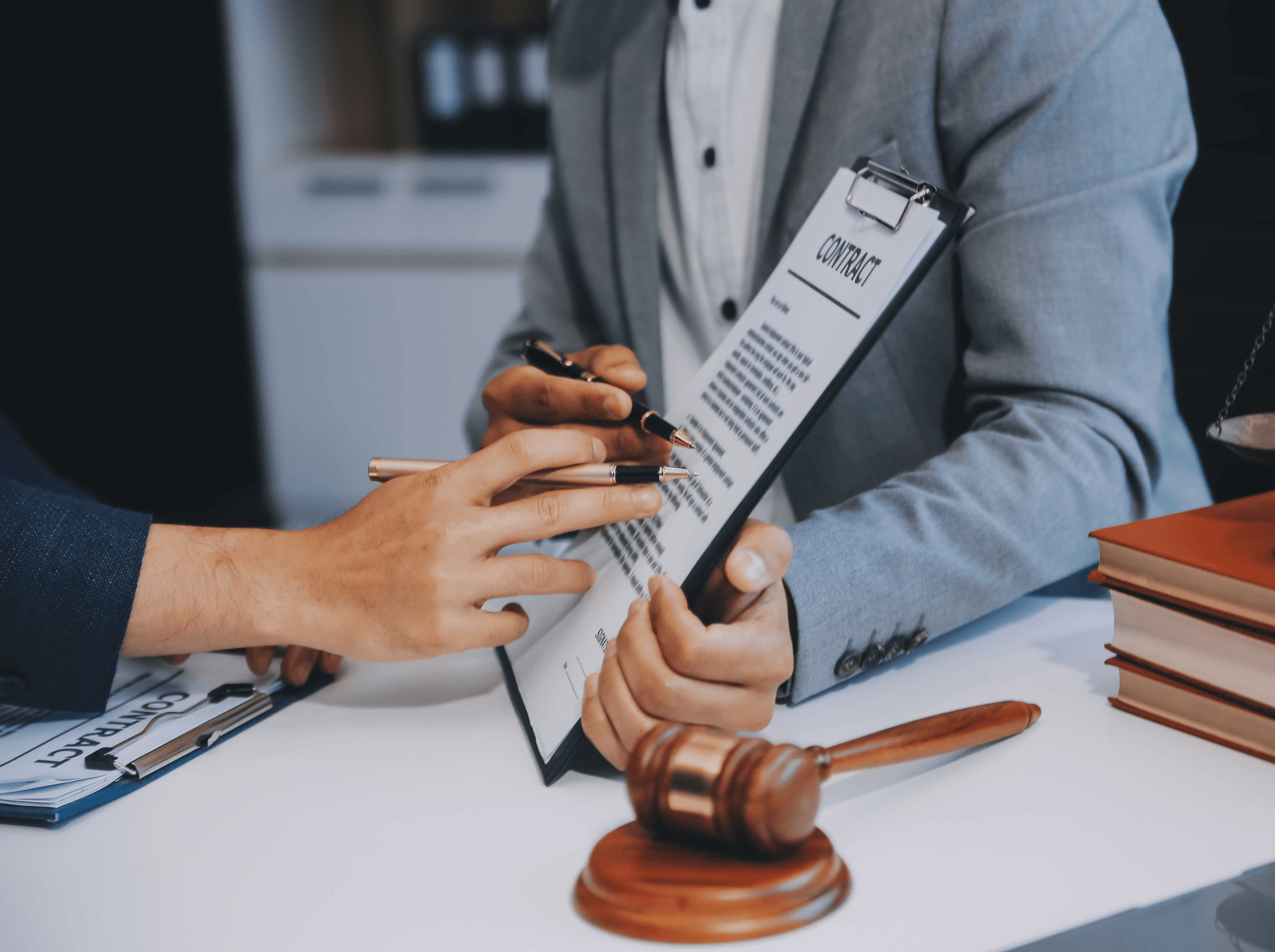 Pro services Dubai with two businessmen shaking hands after a meeting, planning approval documents, and required compliance steps.