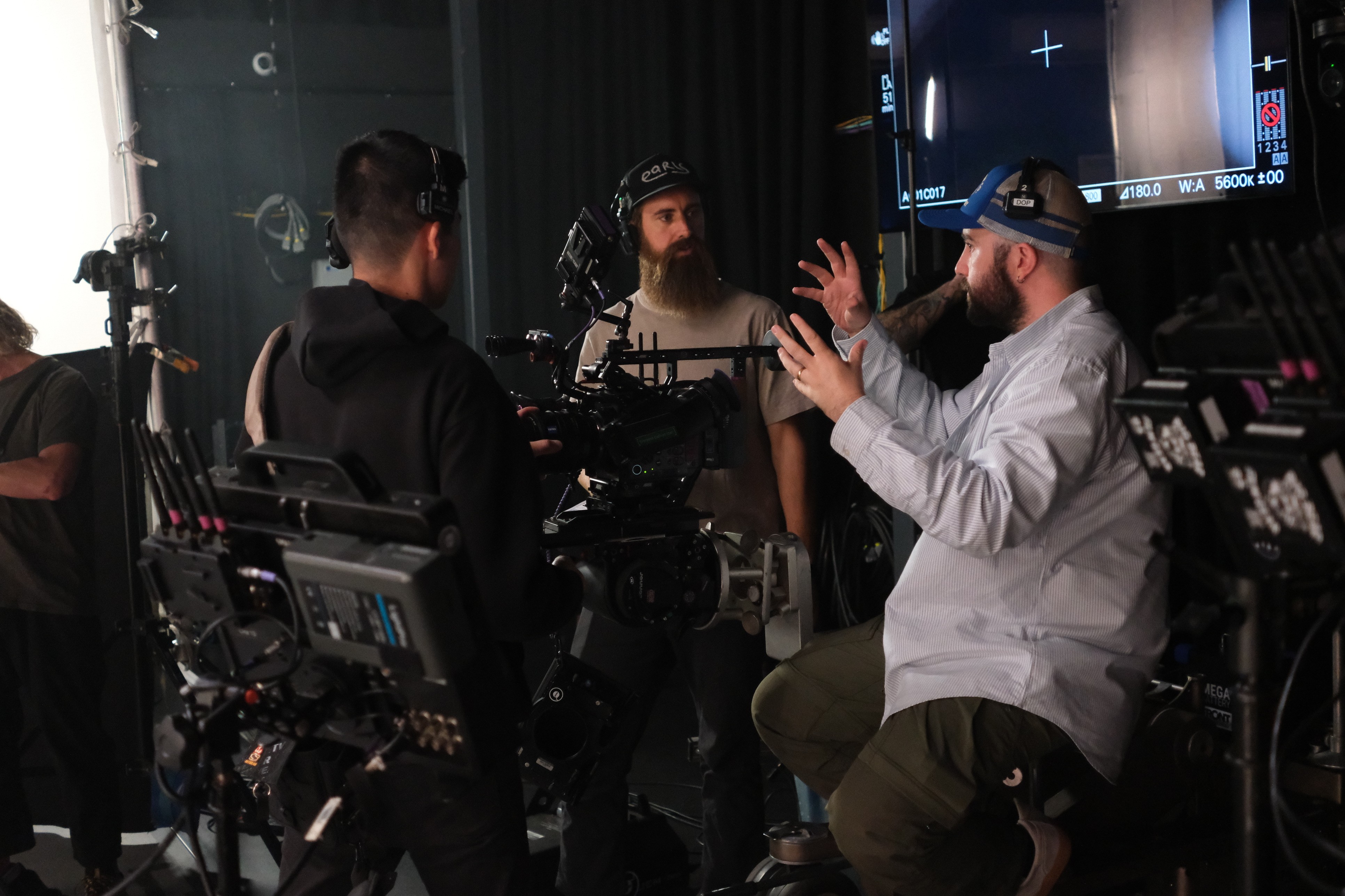 Behind the scenes