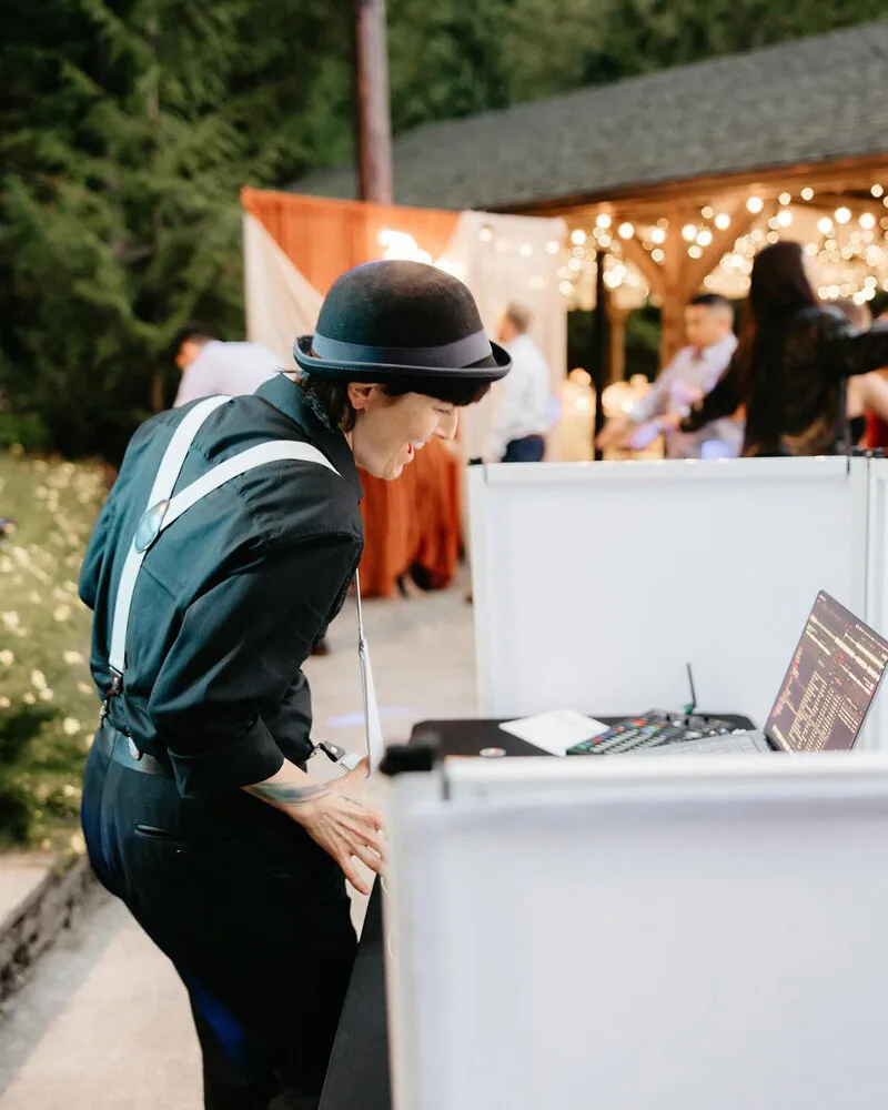 DJ Kelli providing event entertainment
