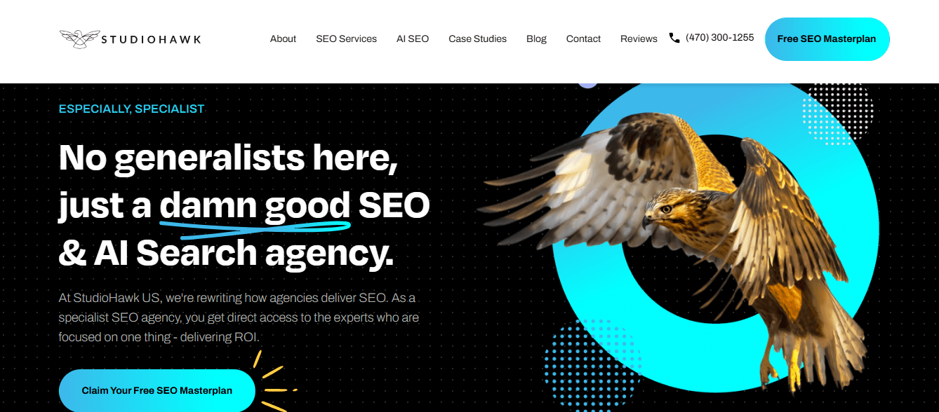 studio hawk - Best SearchGPT SEO Agency