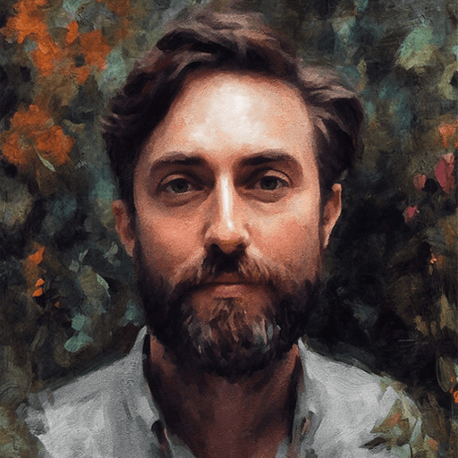 Painted potrait