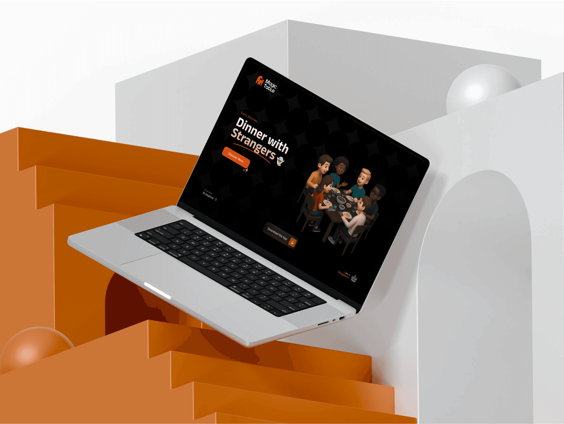 Photographer looking at the camera