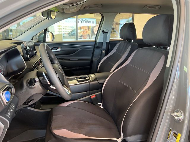 Grey Hyundai Santa Fe for rent in Kona Big Island Hawaii