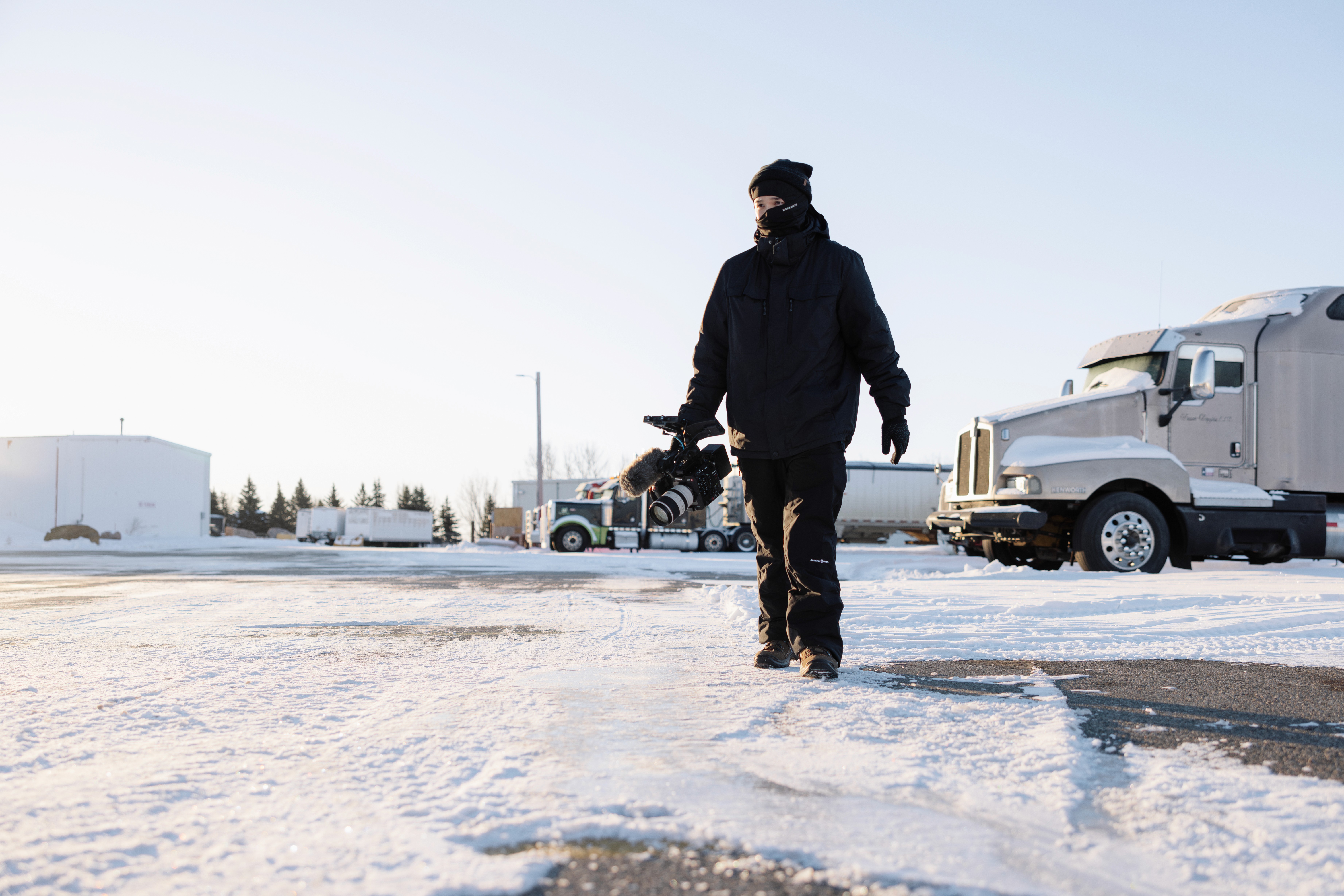 Picture of a man taking a picture.