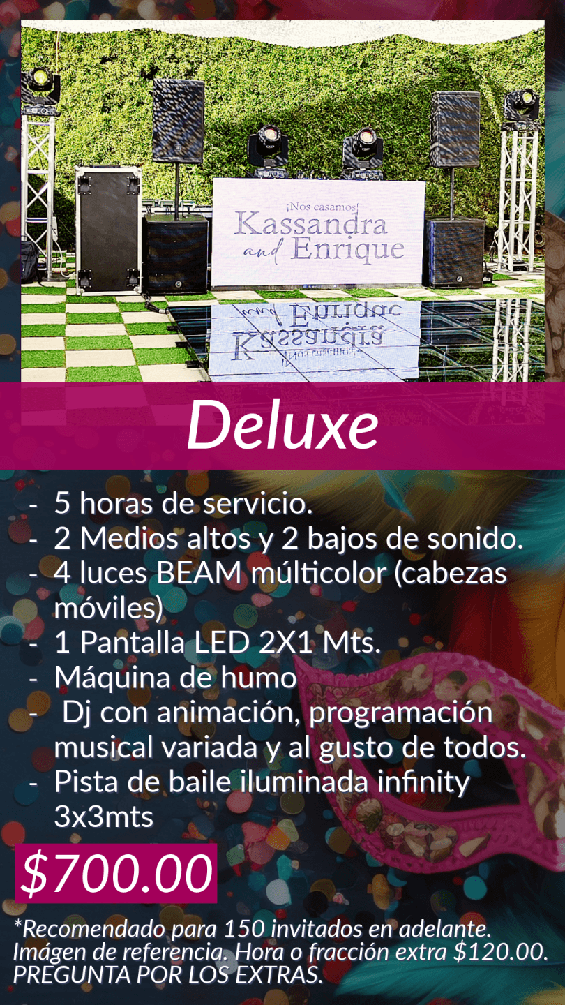 muestra de montaje de karaoke Mixing Discomóvil