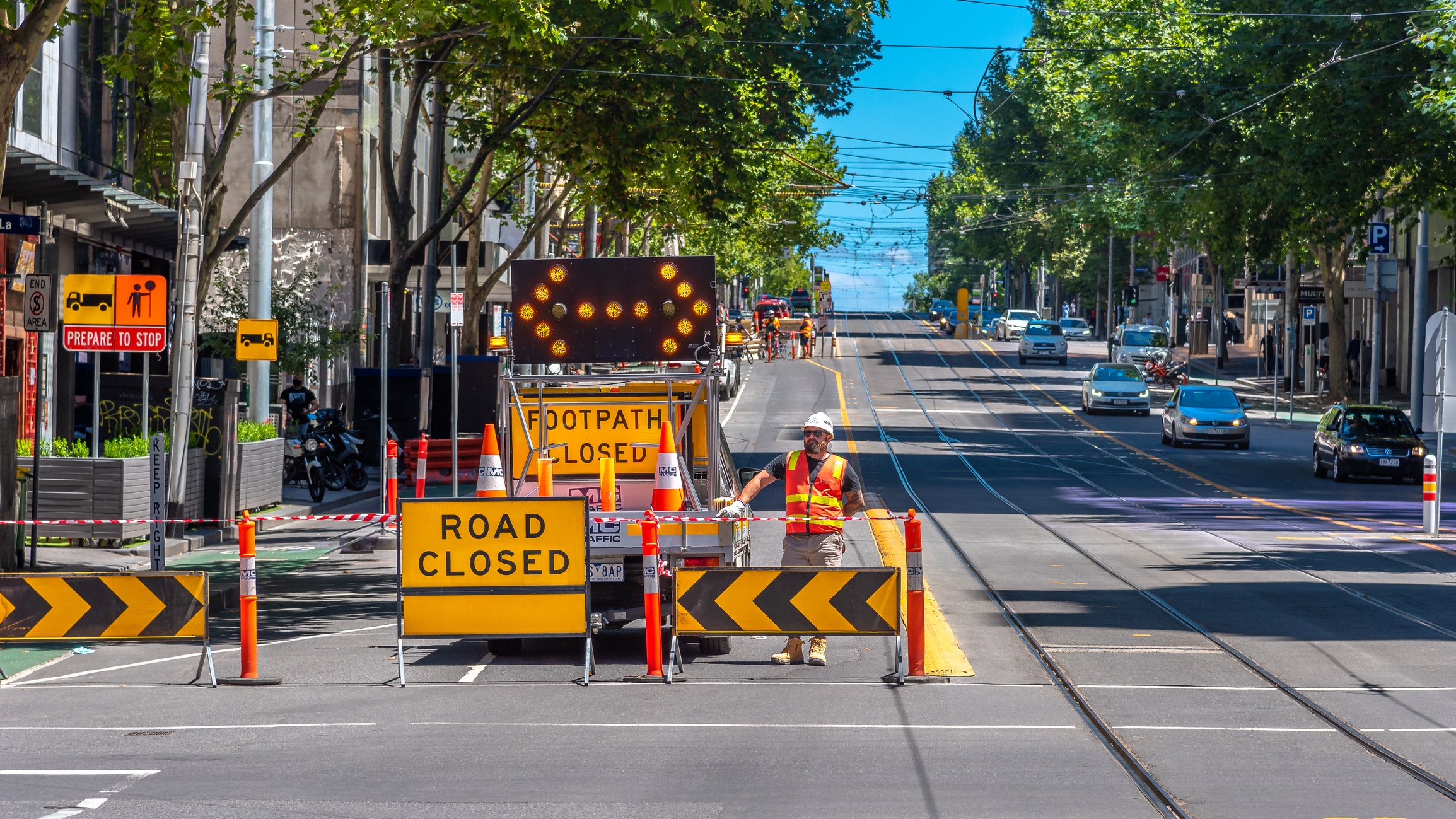 roadwork-setup