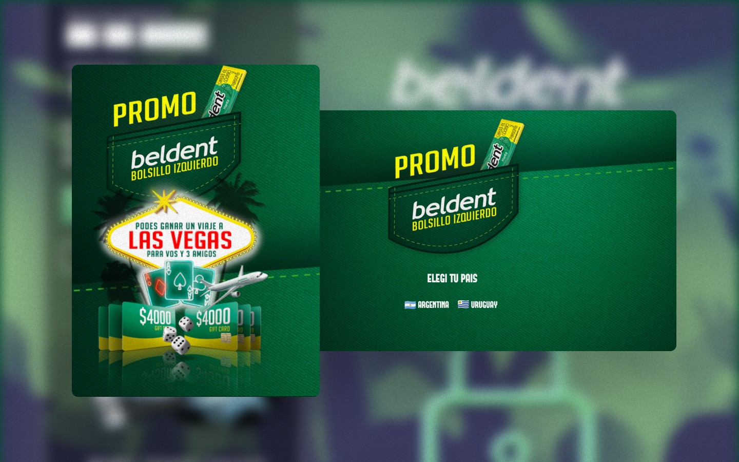 campaign landing pages screenshots