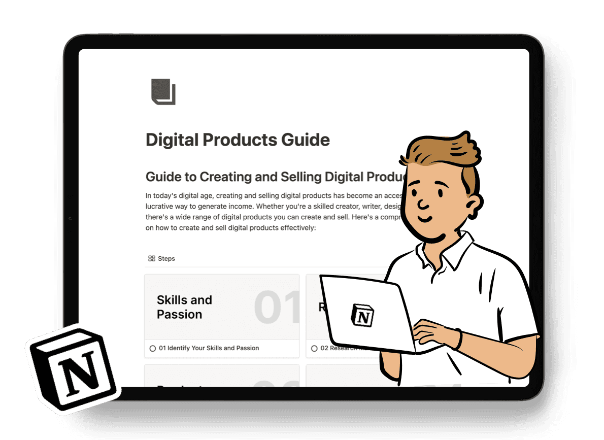 How to Create and Sell Digital Products Guide