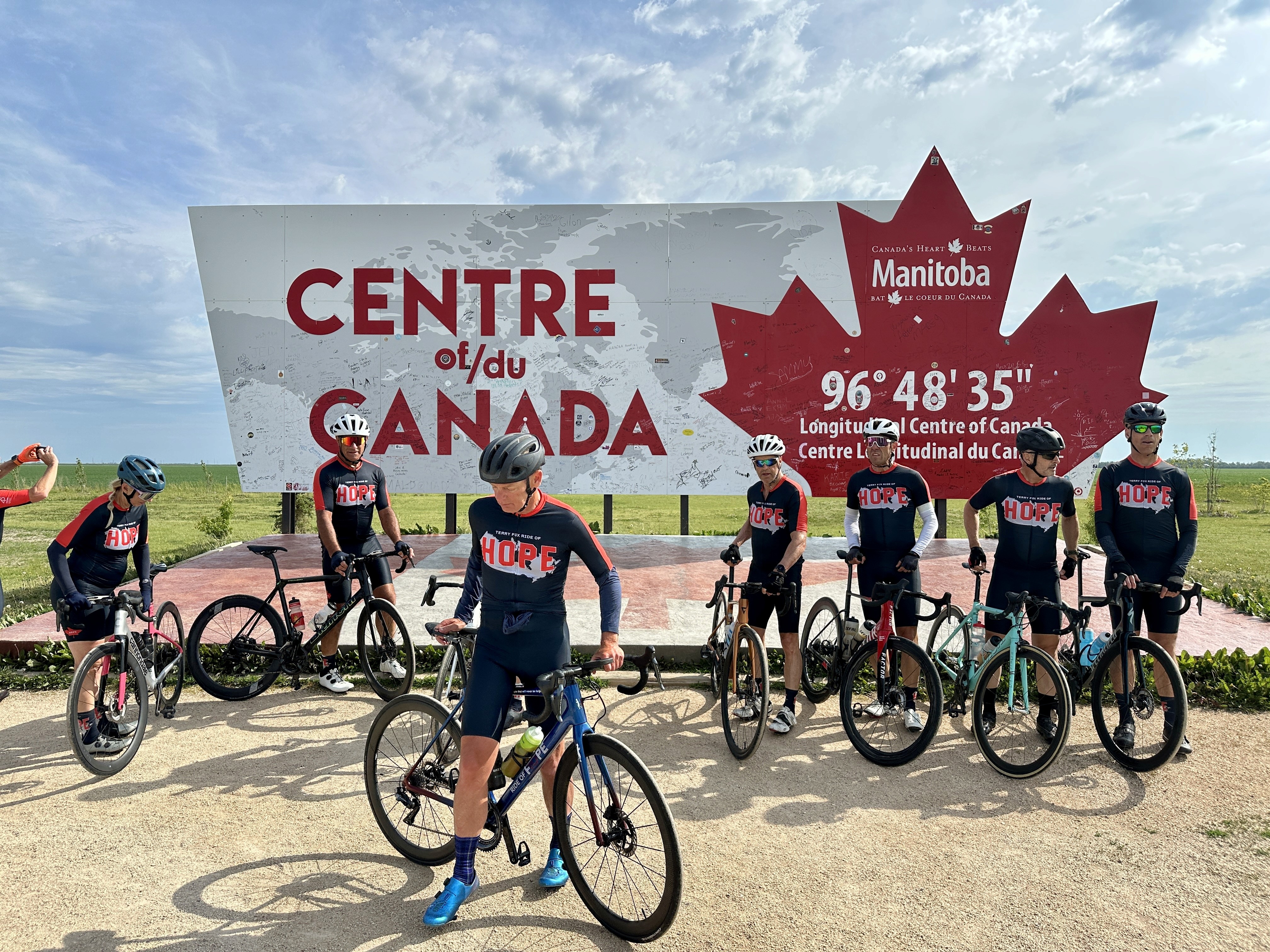 Darrell Fox and Ride of Hope National Team