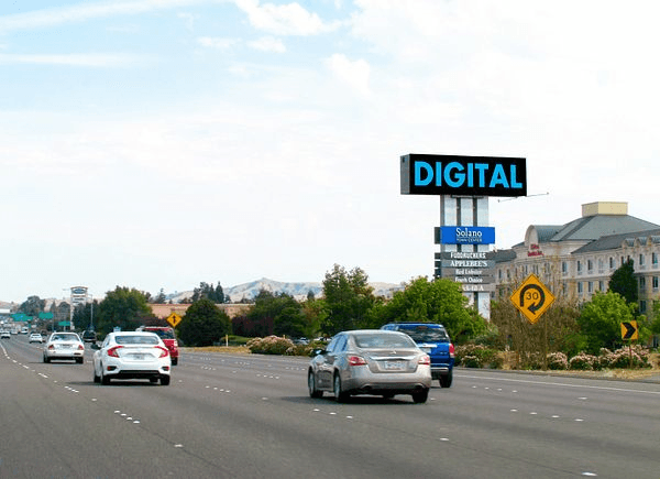 SAC001388 — digital billboard in Fairfield