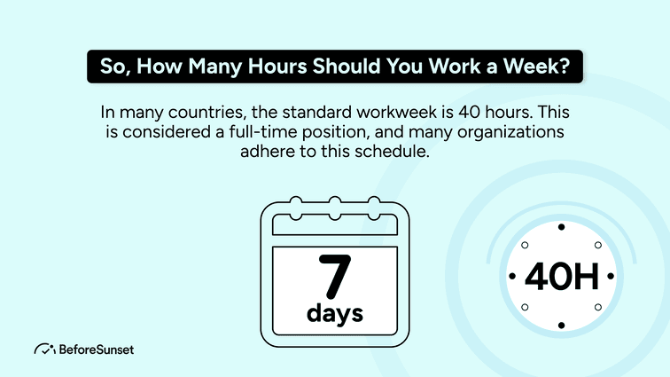 So, How Many Hours Should You Work a Week?