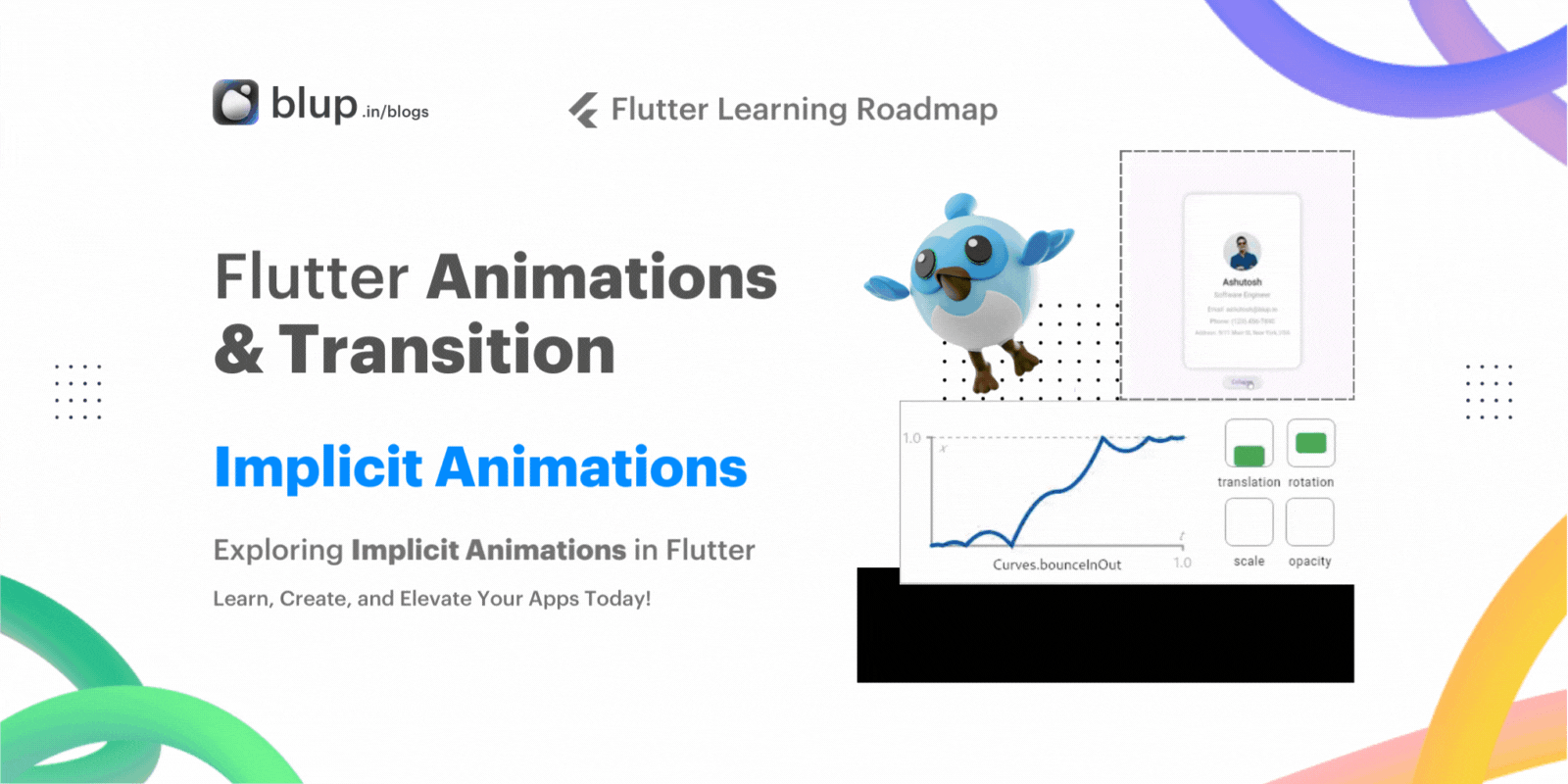 Flutter Animations: Exploring Implicit Animations in Flutter.