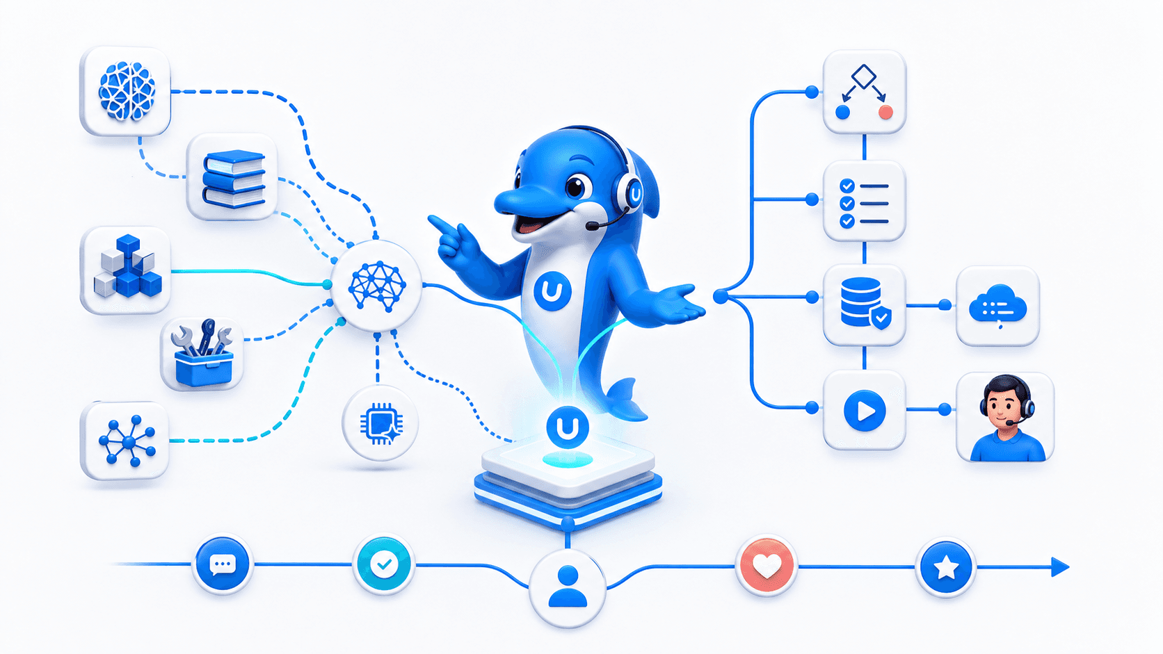 Echo coordinating Agent reasoning deterministic workflows tools and human handoff