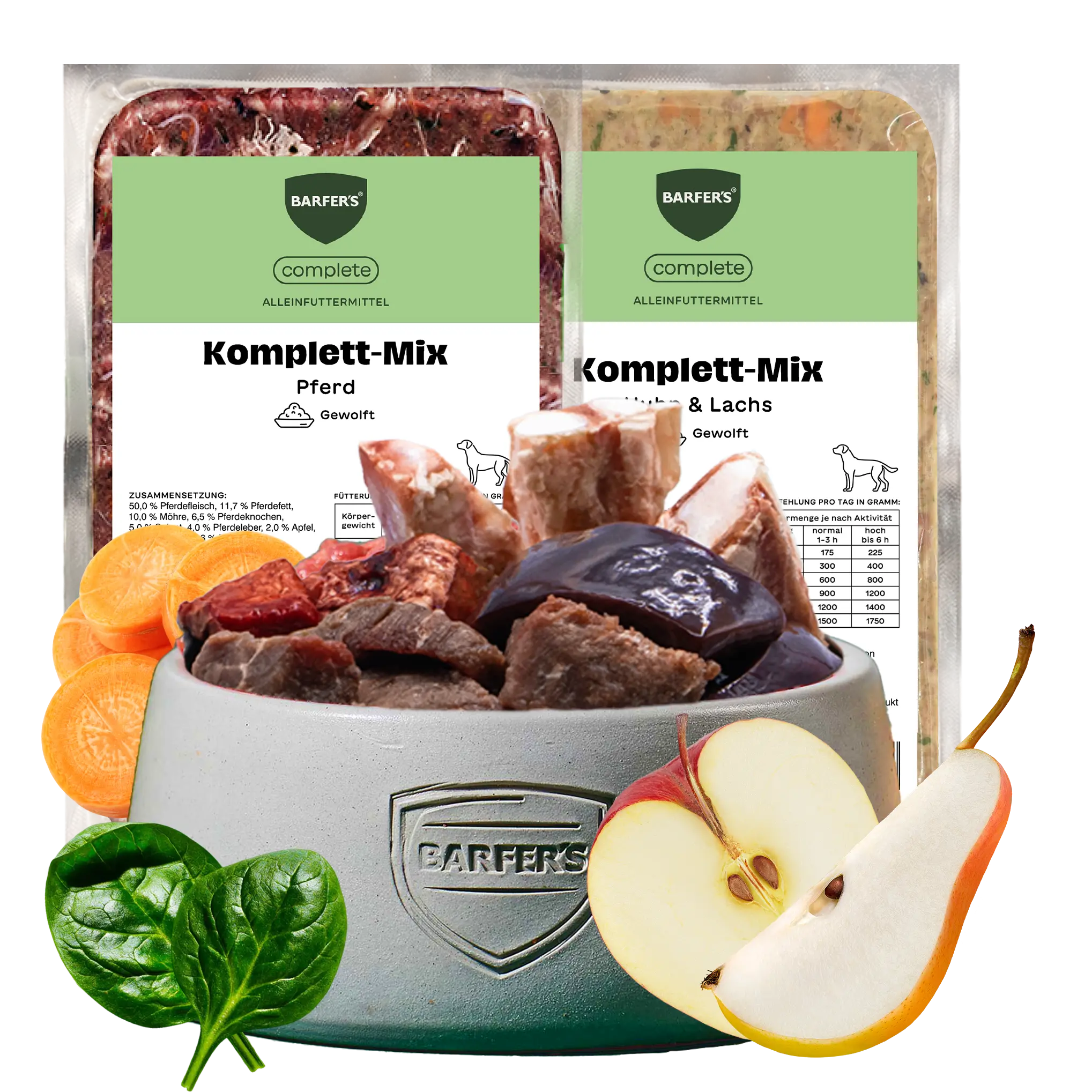 BARFER’S Komplett-Mix Kaninchen und Lamm
