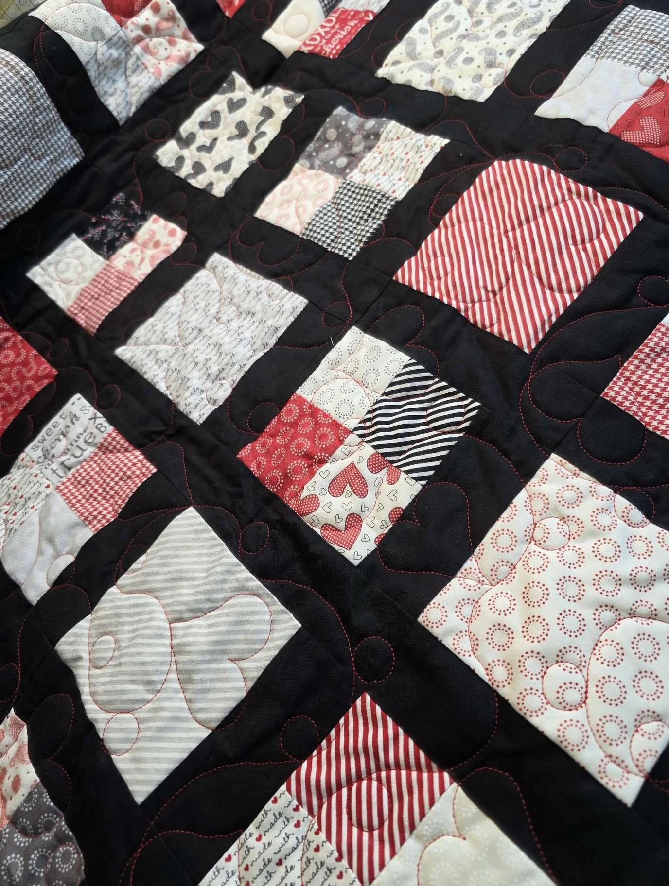 Quilt detail by PT Quilters