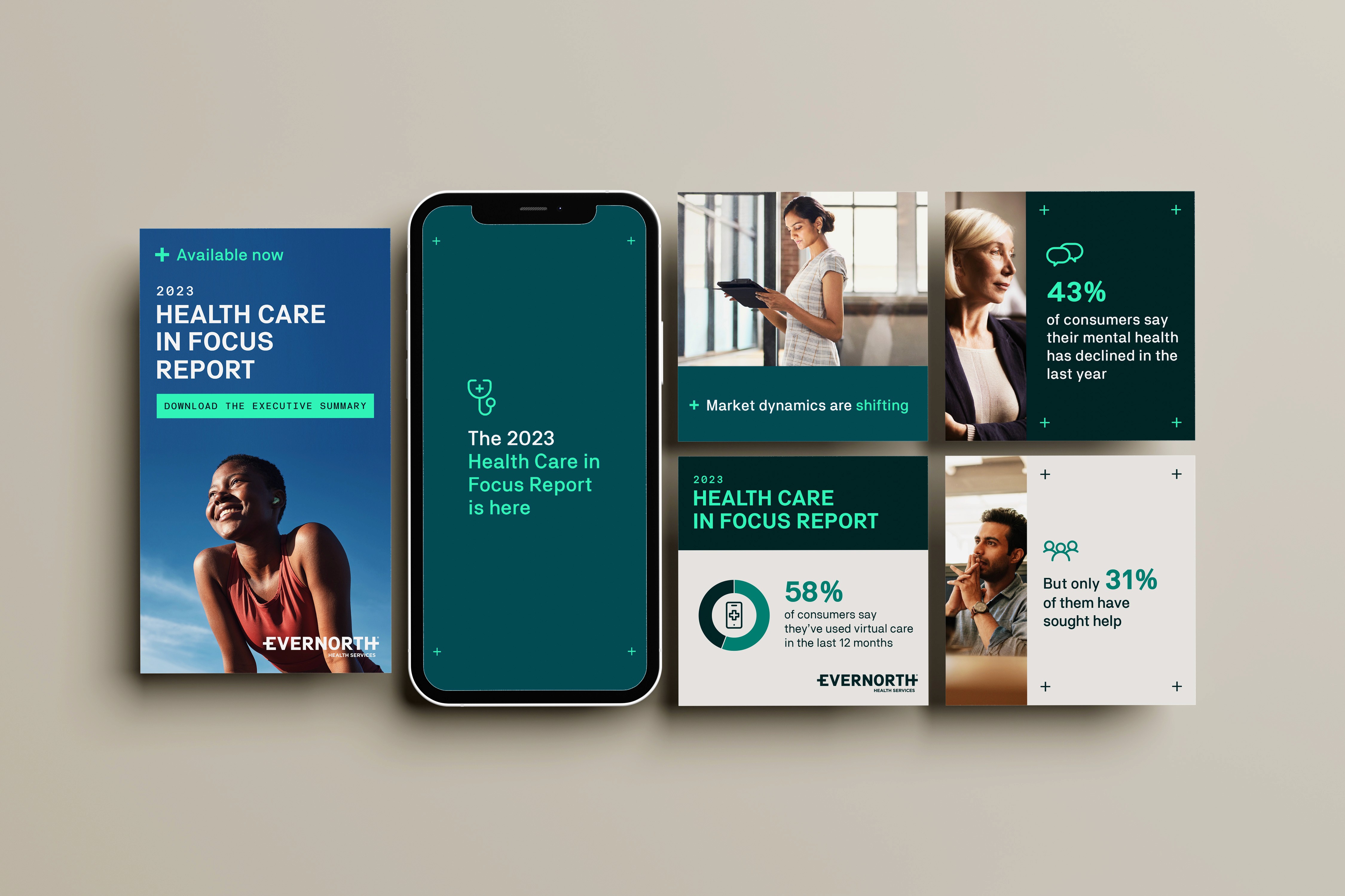 Phone showing Bloomy UI