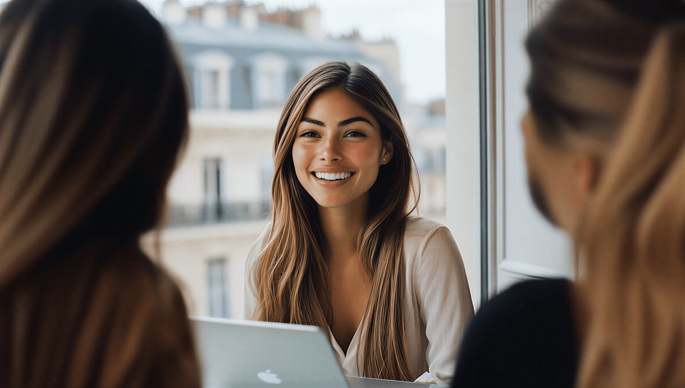 Woman Smiling