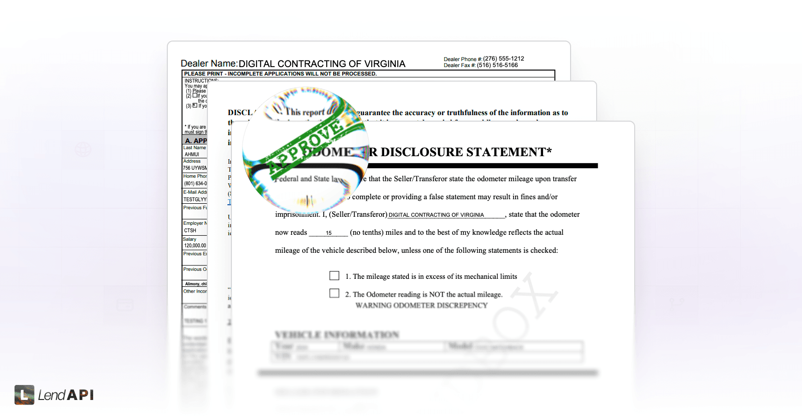 LendAPI - eContracting with RouteOne and DealerTrack