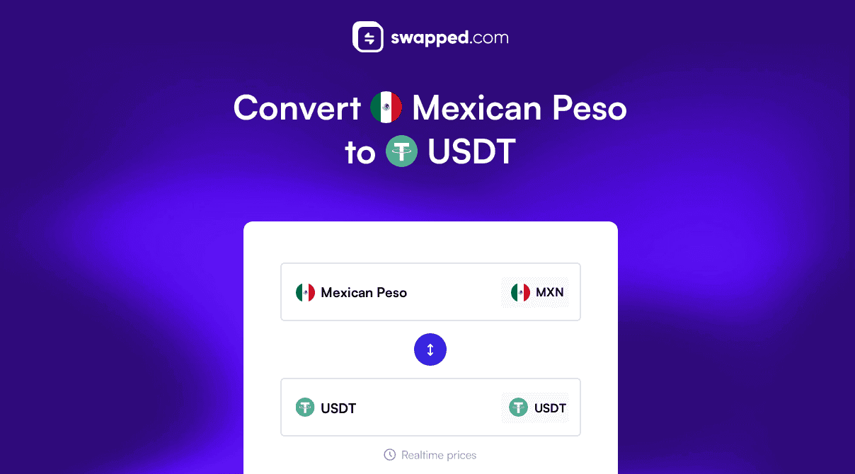 Convert Mexican Peso (MXN) to USDT (USDT)