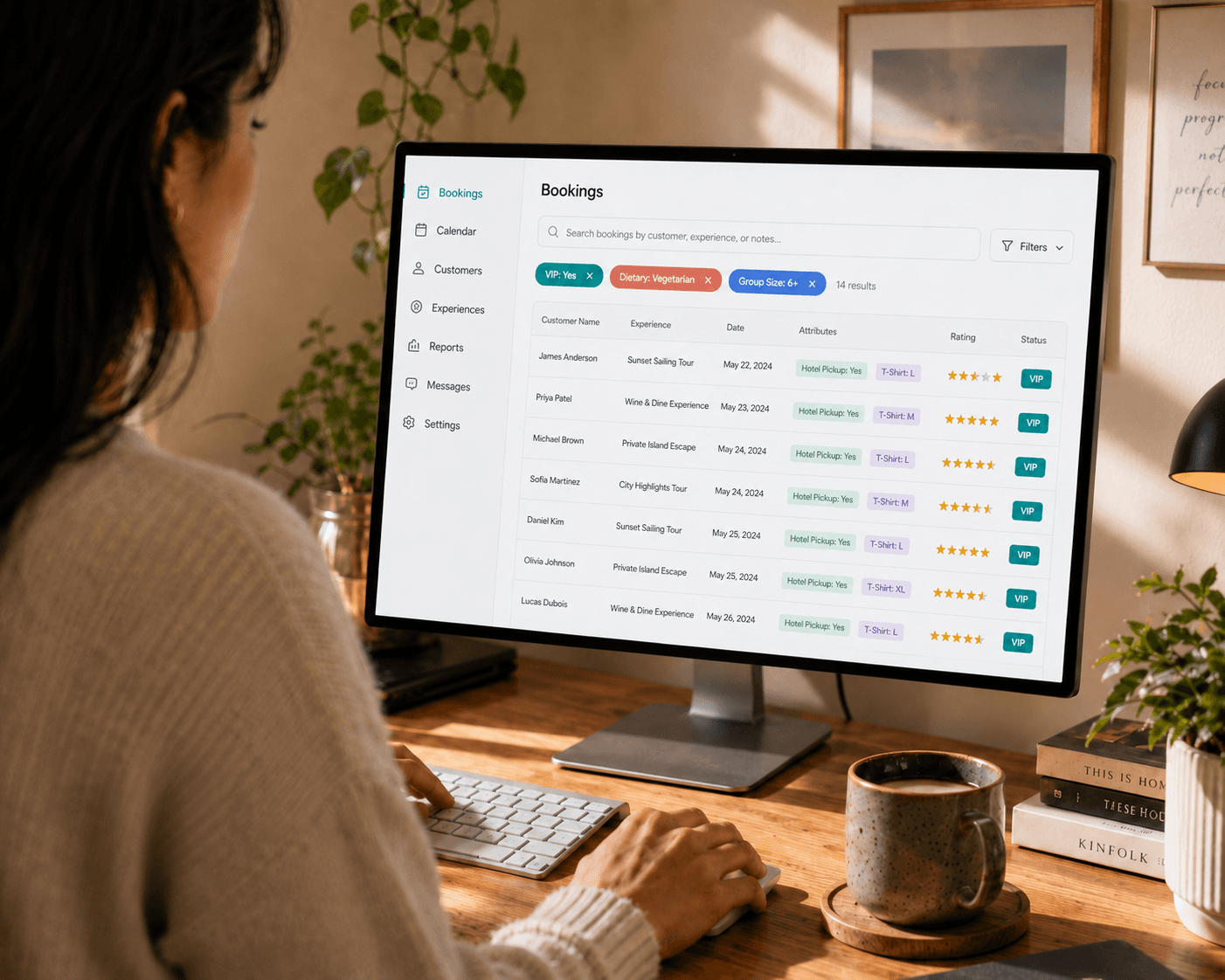 Seamless customer communication with triggers