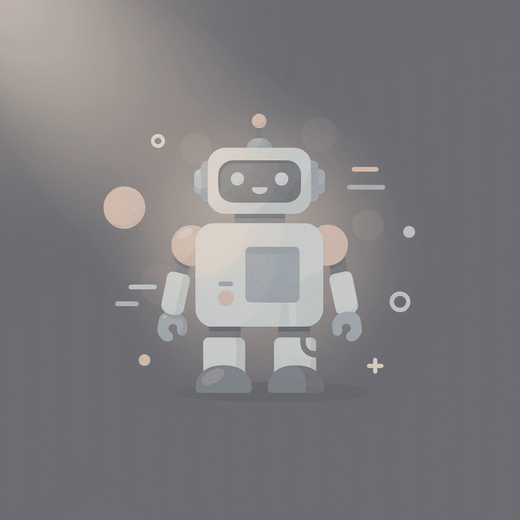 Robot icon representing AI language model behavior