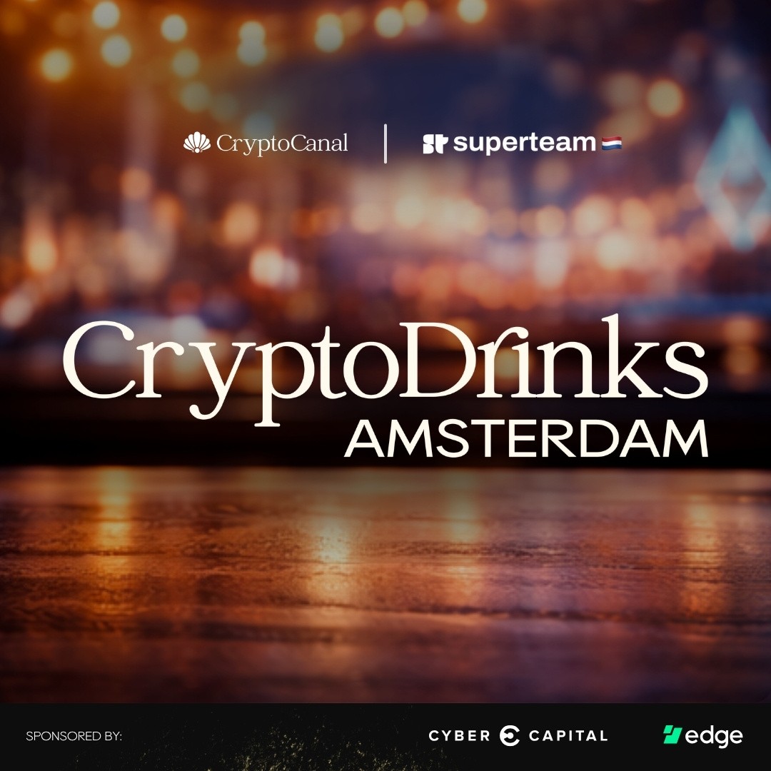 CryptoDrinks Amsterdam x Superteam NL